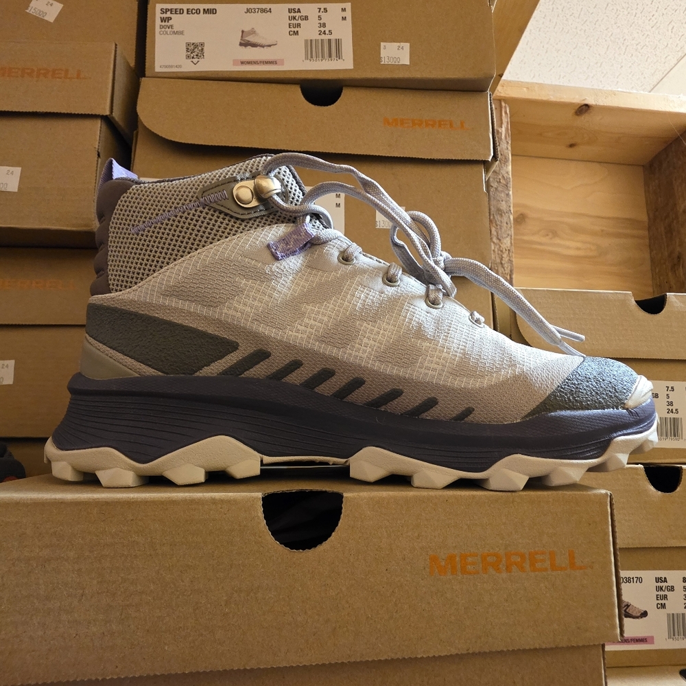 Merrell Women's Speed Eco Mid Waterproof Dove